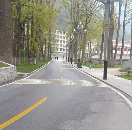 日喀則市亞東縣環衛現場圖